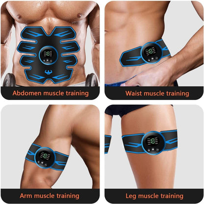 Abdominal Trainer EMS Belt ABS Fitness Electric Muscle Toner Stimulator
