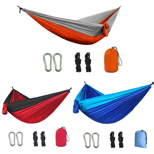 Nylon-Reise-Camping-Hängematte zum Aufhängen, Schlafen, Schaukeln, Stuhl, Ausrüstung, Outdoor, Terrasse