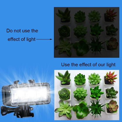 High Power Dimmable Waterproof Diving Light LED Video Light Fill Night Light Underwater Light