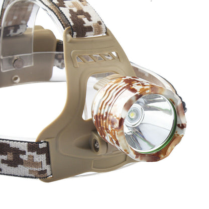 30000LM LED Headlamp Camouflage CREE XML T6 LED Headlight Torch