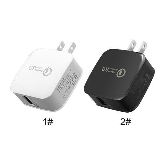 Quick Charge 3 18W Fast QC 3.0 USB-Ladegerät USA-Adapter für iPhone Android