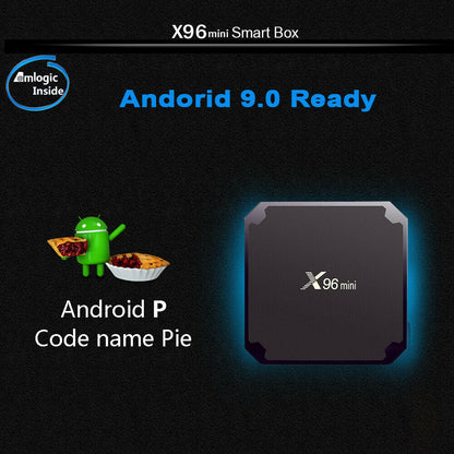 X96 MINI Android 9.0 Pie Smart TV Box Quad Core Ultra HD WIFI HD Media Player