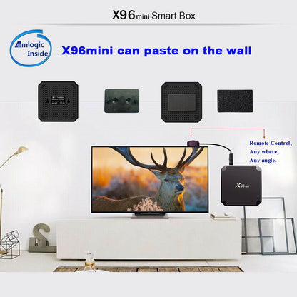 X96 MINI Android 9.0 Pie Smart TV Box Quad Core Ultra HD WIFI HD Reproductor multimedia