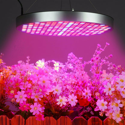 Luz de relleno de 50W, lámpara de crecimiento de plantas de forma redonda, luz LED de espectro completo para plantas