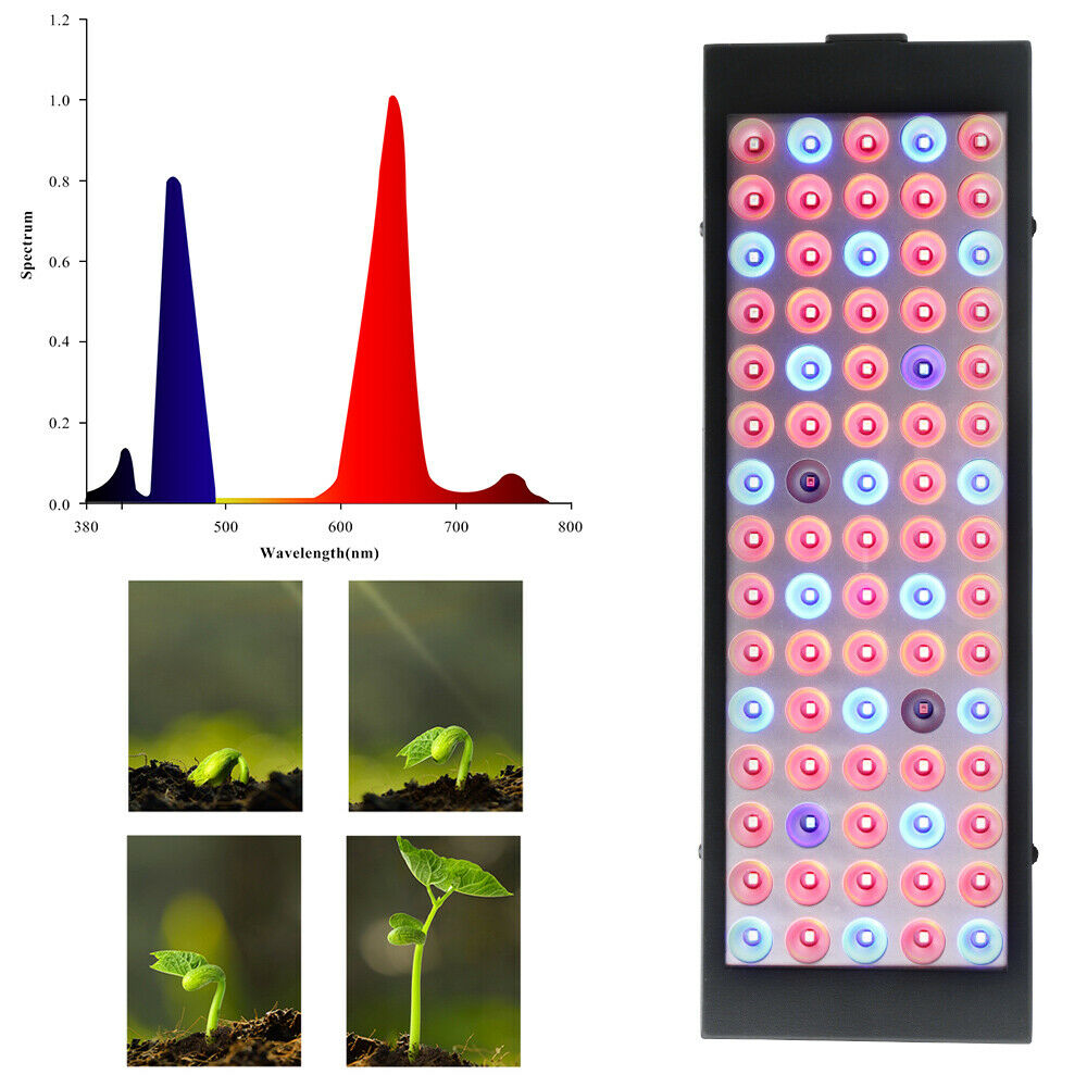 2000W LED Grow Light Panel Lamp IR UV Full spectrum Hydroponic Plant Veg Flower