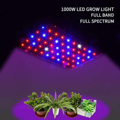 Luz de cultivo LED de espectro completo VEG y interruptor dual Bloom