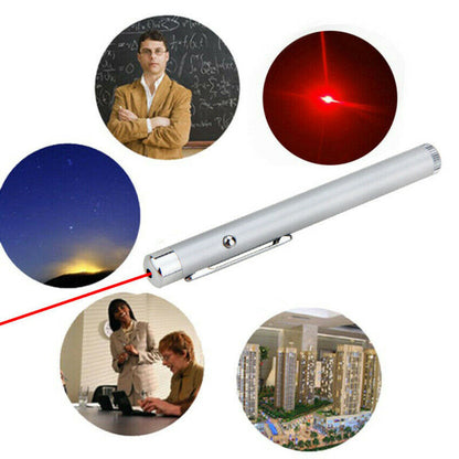 5MW High-Powered Red Laser Pointer Pen Lazer 650nm Visible Beam Light