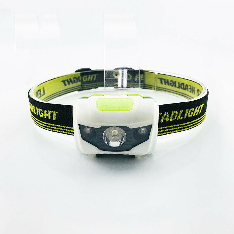 Mini Led Headlamp Flashlight AAA Battery Frontal Head Light Torch Lamp