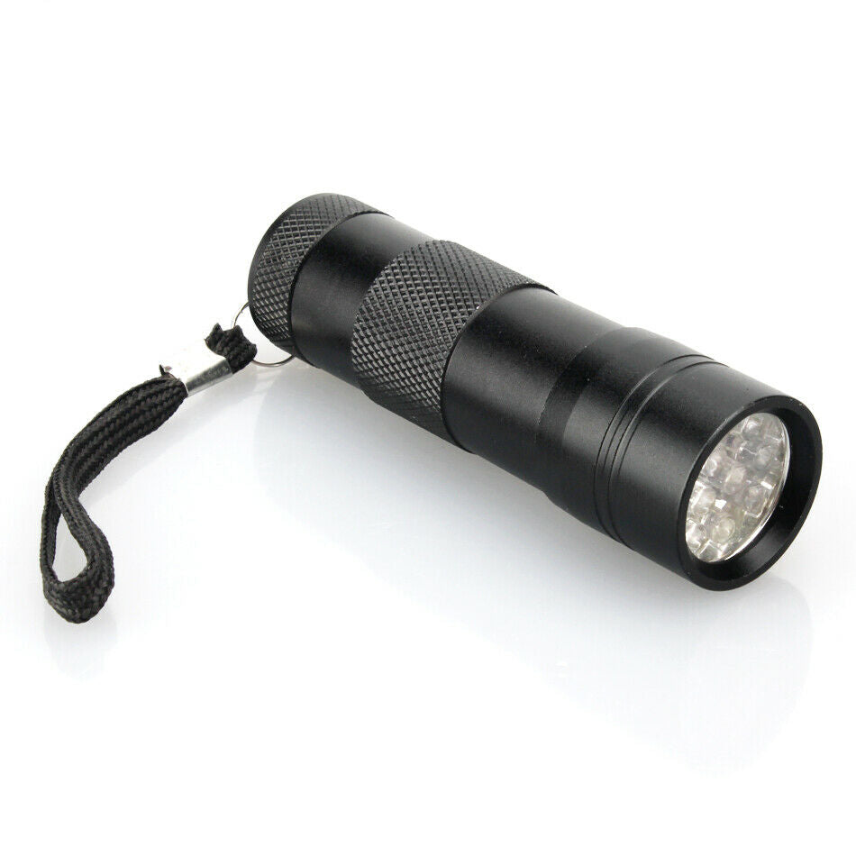 UV Flashlight Black Light Flashlight Ultraviolet LED Pet Urine Stains Detector