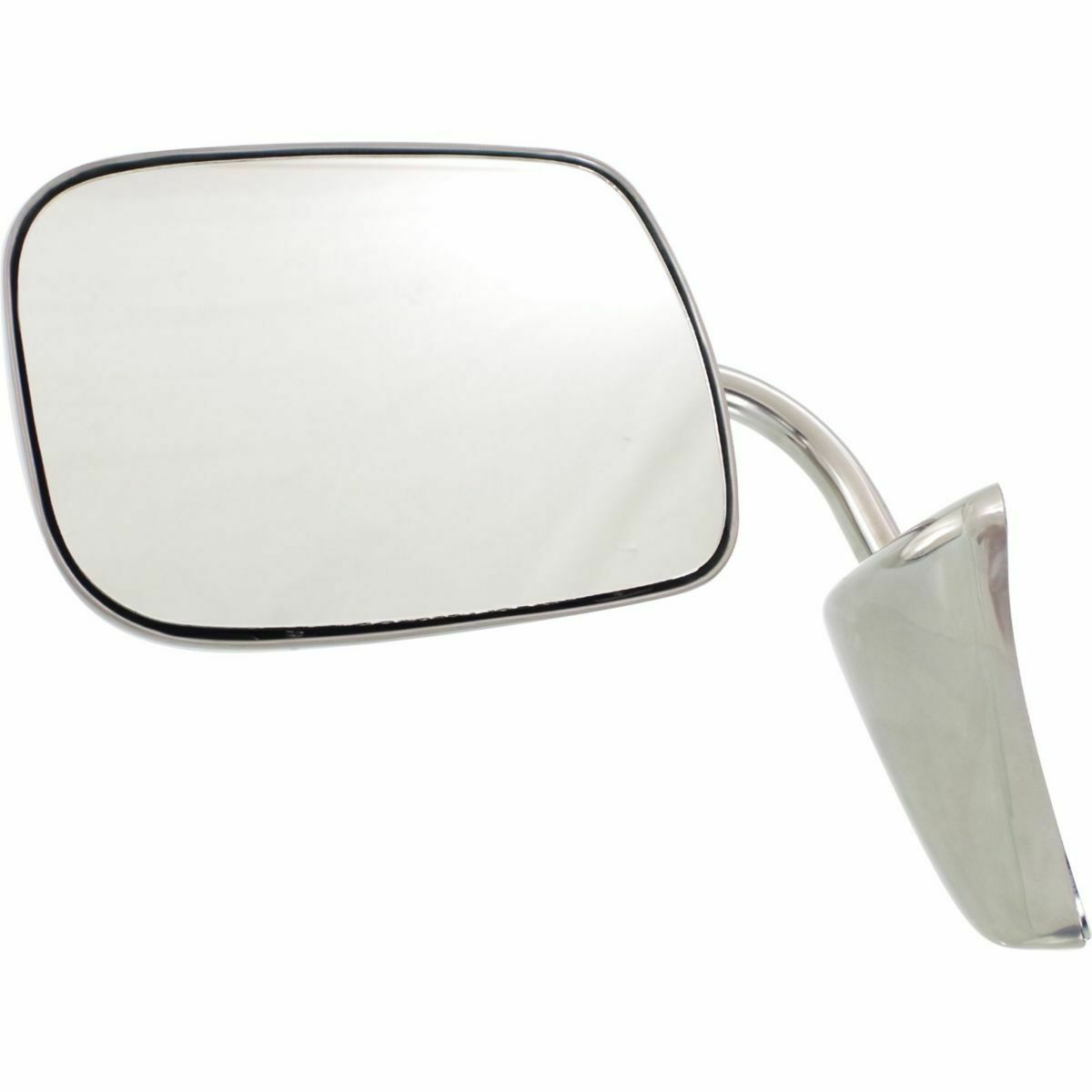 Chrome Manual Side View Mirrors LH & RH Pair Set For 1973-86 Chevy GMC Truck