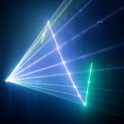 500mW RGB DMX DJ Party Show Stage Beam Animation Scan Proyector Iluminación láser