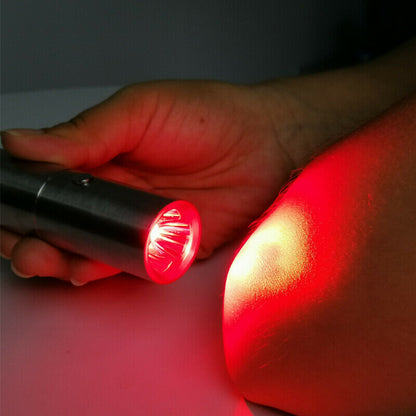 Red Light Pain Relief Torch For Joint & Muscle Therapy - 630nm, 660nm & 850nm