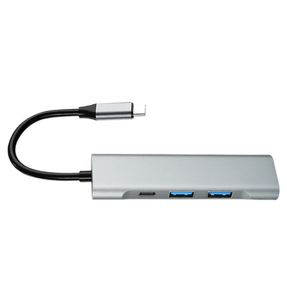 4 en 1 USB-C Hub tipo C a 4K HDMI USB 3.0 Adaptador multipuerto para Macbook Pro/Air