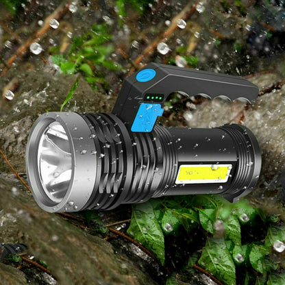 Linterna LED superbrillante, luz táctica recargable por USB