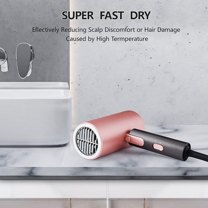 Multi-Function Hairdryer Air Comb Inner Buckle Fluffy Wave Curler Straight Dual-Purpose Blowdryer with Diffuser