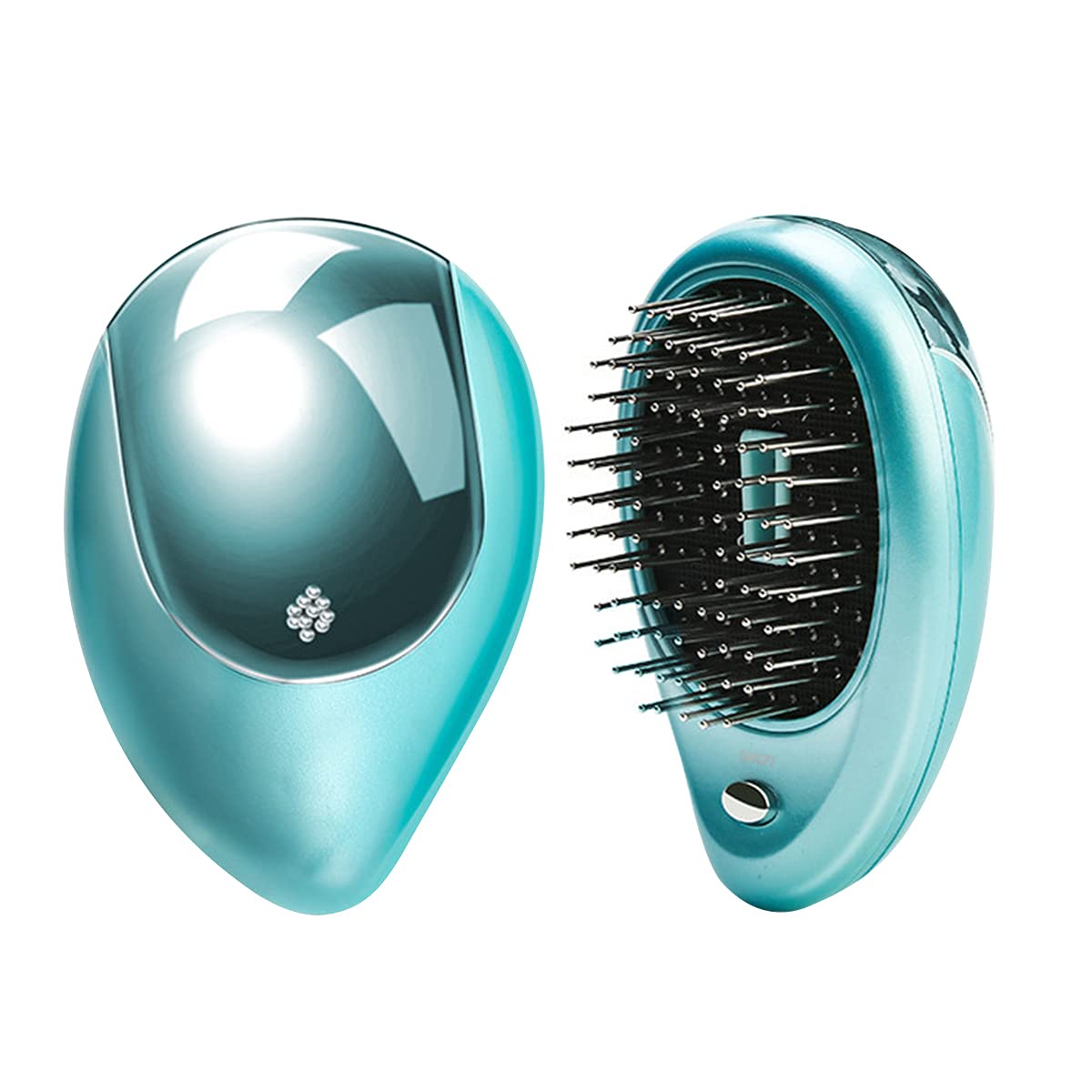 Portable Electric Ionic Hairbrush Anti- static Mini Hair Brush Massage Comb