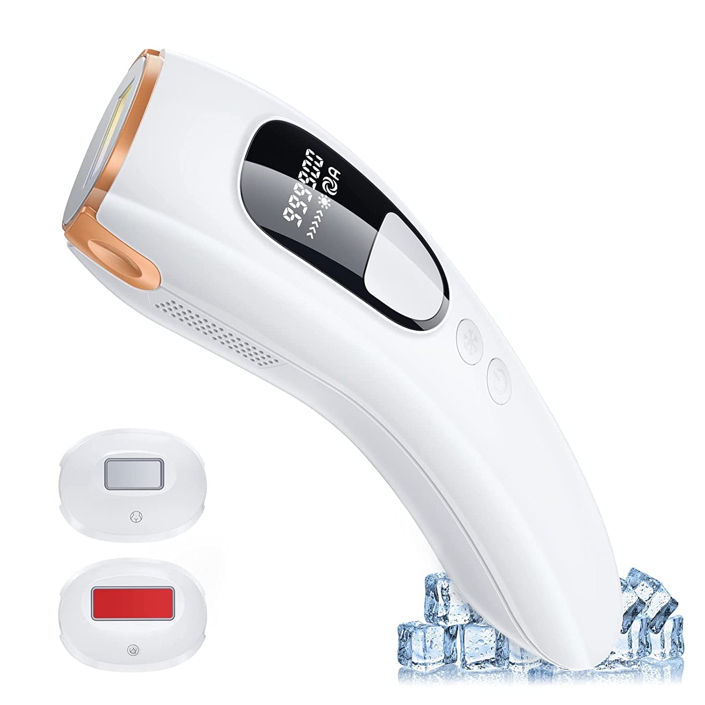 Laser Hair Removal With Cooling System, at-Home Permanent Hair Removal for Women and Men