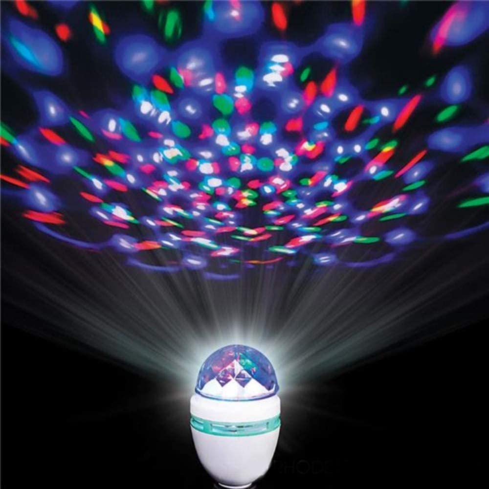 2 Packs Christmas Lights Disco LED Light Mini Party Light Disco Bulb Party Light Bulb