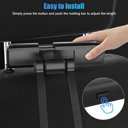 360° Car Back Seat Headrest Holder Mount Stand for Galaxy Tab iPad Tablet Phone