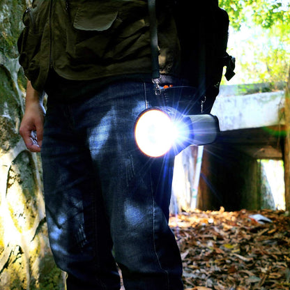 Spotlight Handheld Portable Rechargeable LED Flashlight Spot Light Torch Work