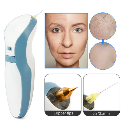 Maglev Plasma Pen Eyelid lifting Pen Laser Plasma Tattoo Freckle Dark Spot Remover Wart Removal Beauty Machine With 3pcs Needle