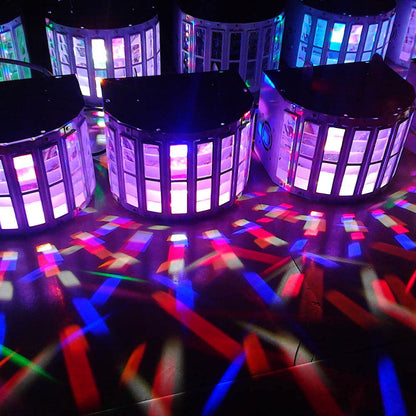30W Sound Active LED Laser Stage Light Effect RGBW Show Disco DJ Party Bar Club