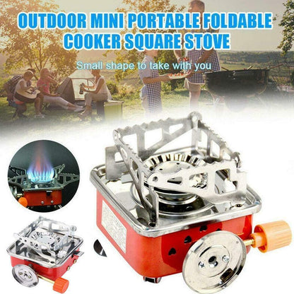 Windproof Camping Foldable Stove Burner Portable Picnic Outdoor Cooking Burner