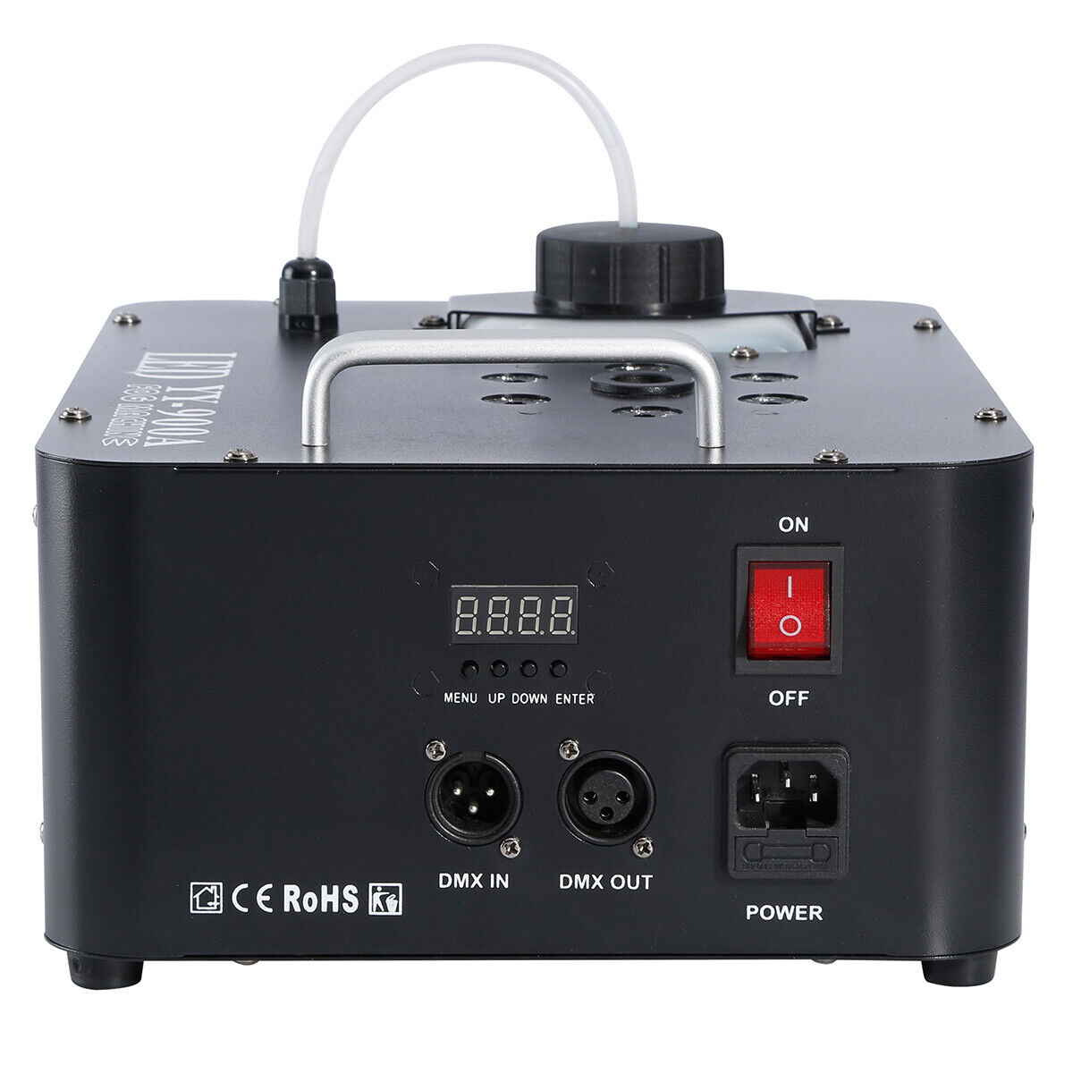 900W Smoke Fog Machine w/RGB LED Vertical Spray DMX DJ Stage Smoke Effect Fogger