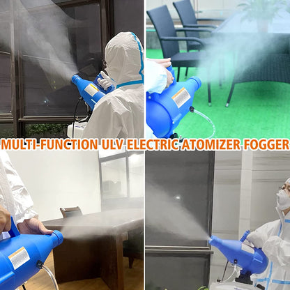 4.5L Electric ULV Fogger Machine Sprayer Portable Atomizer Foggers Mist Cold with Adjustable Flow Rate for Home Indoor