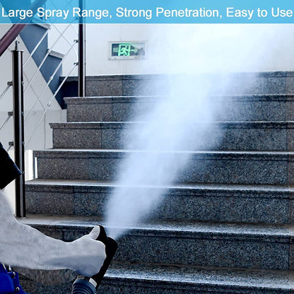 8L Electric ULV Cold Fogger Machine Backpack Mist Atomizer Large Area Spraying for Home Indoor Outdoor