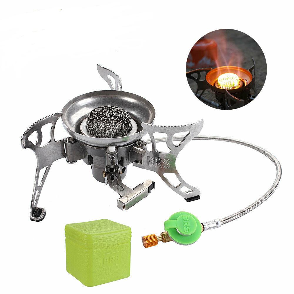 Camping Gas Stove Portable Split Windproof Outdoor Hiking Cooking Burners