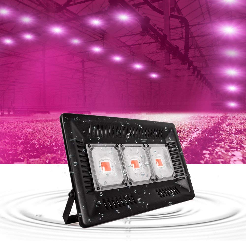 COB LED Grow Lights 450W Outdoor Grow Light Natural Heat Dissipation No Noise LED Grow Panel Light for Indoor Plants, Greenhouse, Garden
