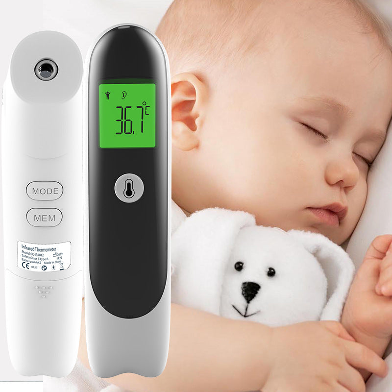 Nuevo Termómetro infrarrojo de ojos grandes, termómetro portátil, termómetro electrónico para bebé,