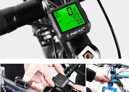 Waterproof Backlight Bike Computer Bicycle Computer Digital Speedometer