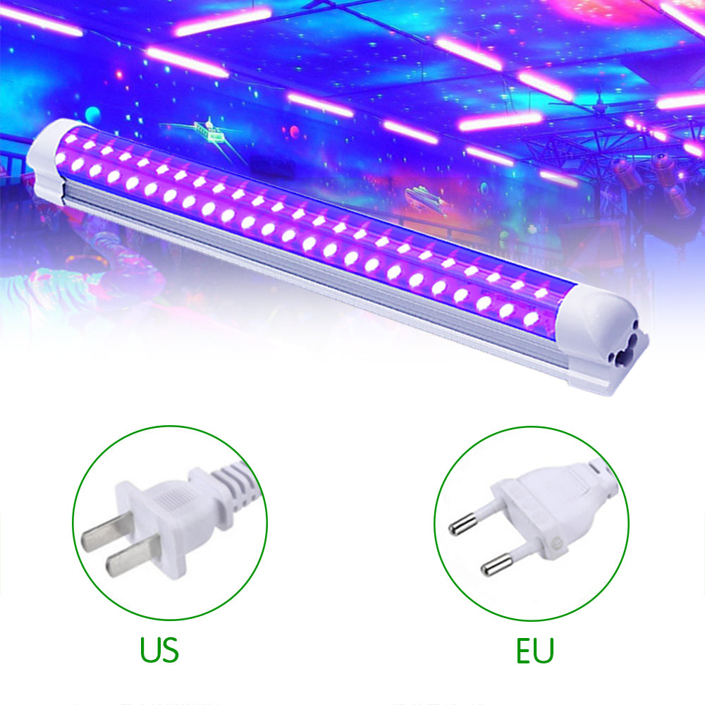 Disco Lamp 10W Stage DJ UV Purple LED Tube for Party, Bar, Christmas, Backlight Wall Lamp for Washing Point
