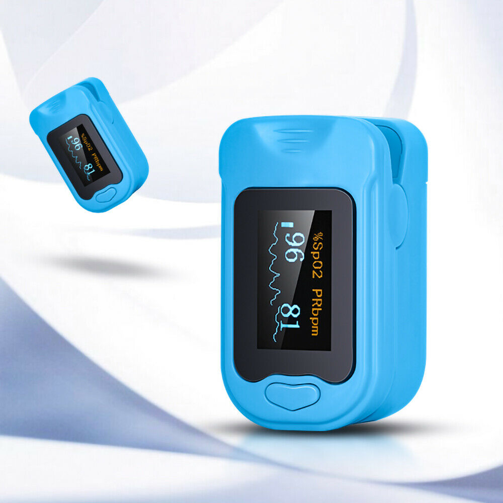 OLED Finger Tip Pulse Oximeter O2 SPO2 PR Blood Oxygen Heart Rate Monitor