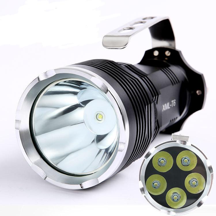 LED Flashlight T6 Portable Lamp Searchlight Glare Charging Outdoor Hunting