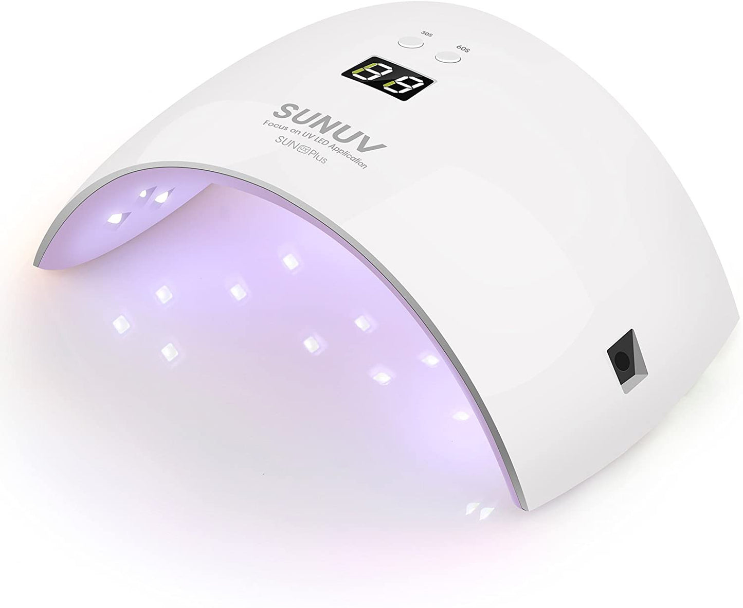 UV LED Gel Nail Lamp SUNUV SUN9X Plus 36W UV lamps for Gel Nails Manicure Pedicure Sensor 30s/60s Timer LCD Screen