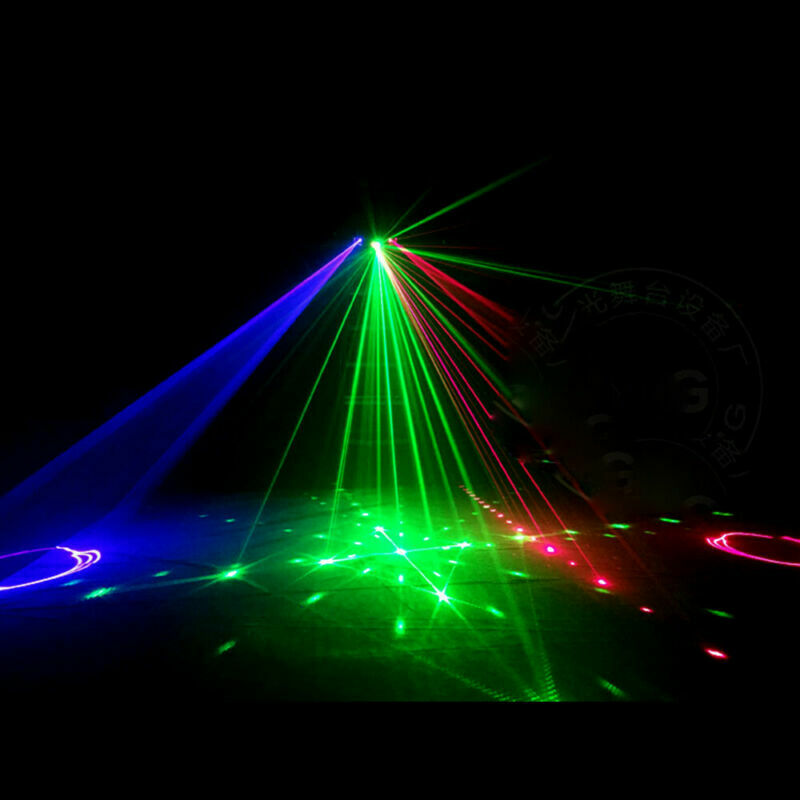 6/9/15 Lens Scan Laser Light/RGB DMX Line Beam Scanning Stage Lighting/DJ Dance Bar