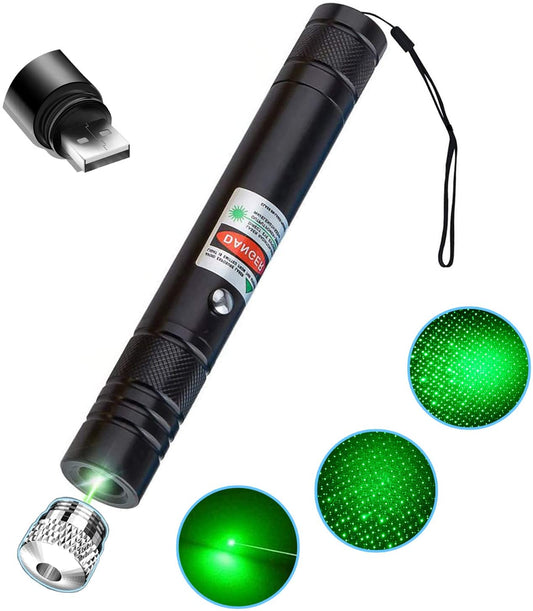 Long Range Pointer with USB Charging Suitable for Night Outdoor Work Contains