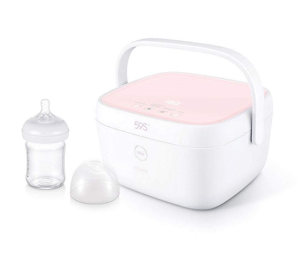 Smart Drying Portable for Travel Baby Bottles UVC LED Sterilizer Box Sterilization Rate T5