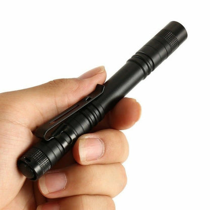 Mini Light Penlight LED Flashlight Clip 5PCS C-ree XPE-R3 Portable Pen Torch Lamp