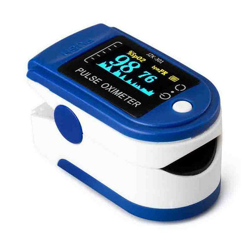 Pulse Oximeter Blood Oxygen Saturation SpO2 Heart Rate O2 Patient Monitor