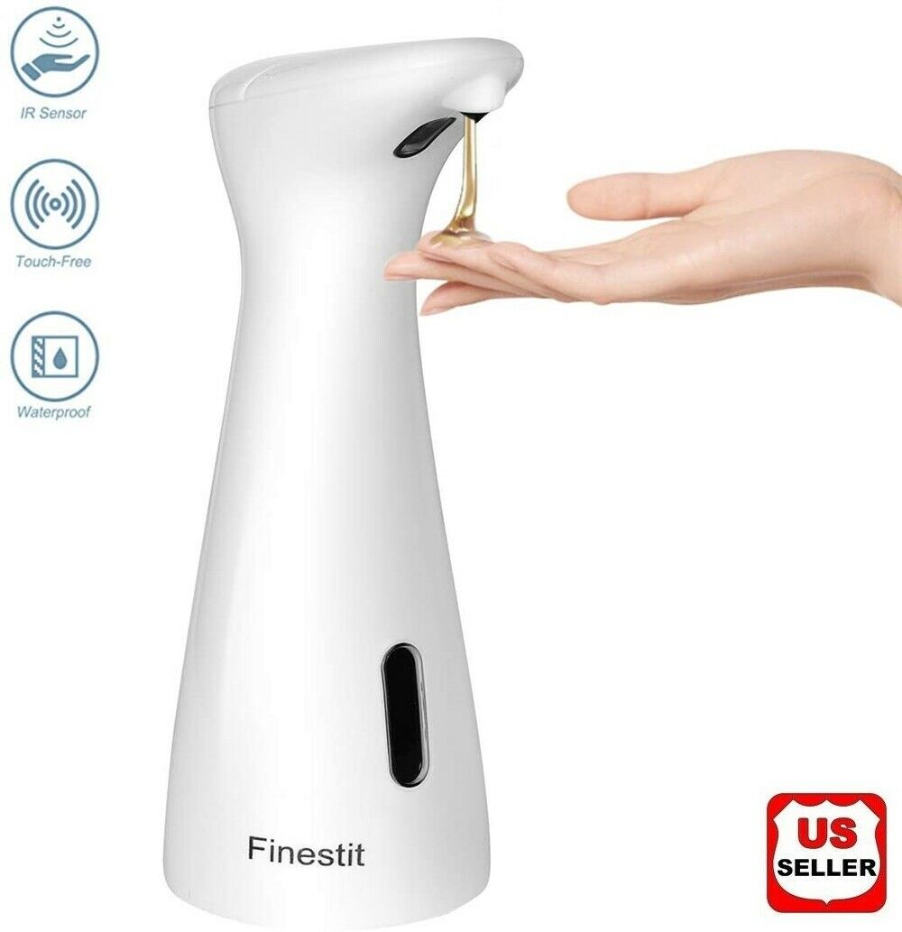 Dispensador de jabón automático manos libres Dispensador de líquido con sensor IR eléctrico sin contacto