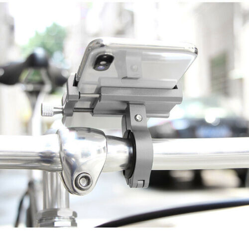 Aluminum Motorcycle Bike Bicycle Holder Mount Handlebar For Cell Phone GPS