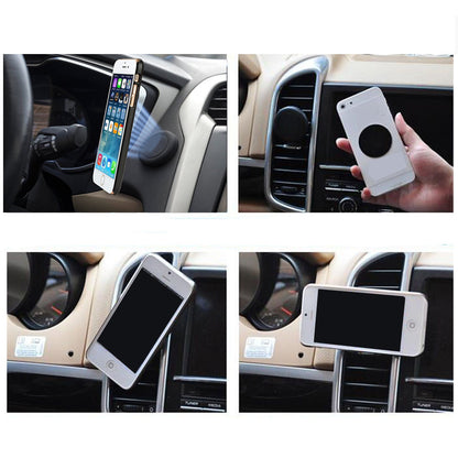 Extra Slim Universal Stick on Flat Dashboard Smartphone Magnetic Car Mount Holder