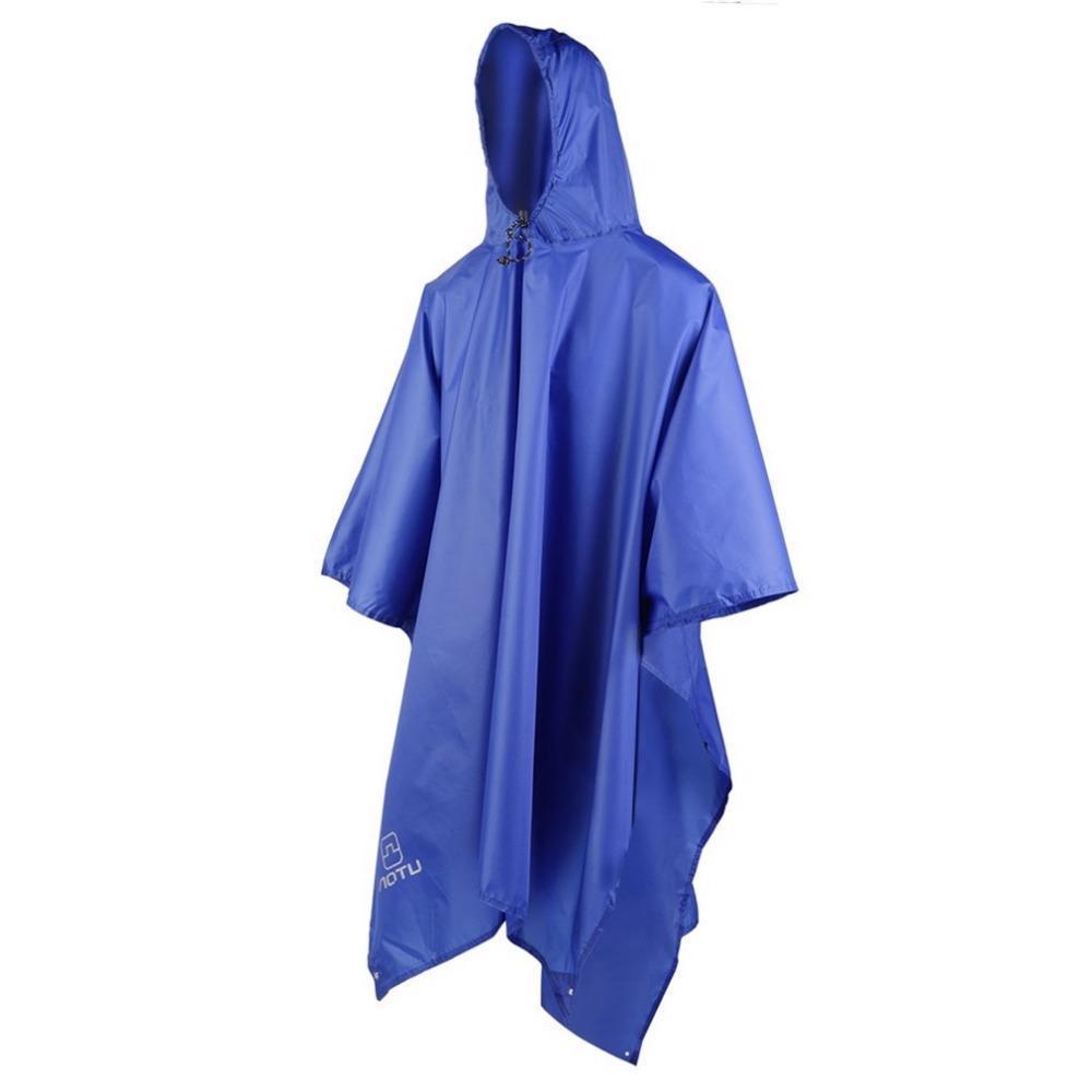 3 In 1 Waterproof Raincoat Outdoor Travel Rain Poncho Jackets Backpack Raincoat