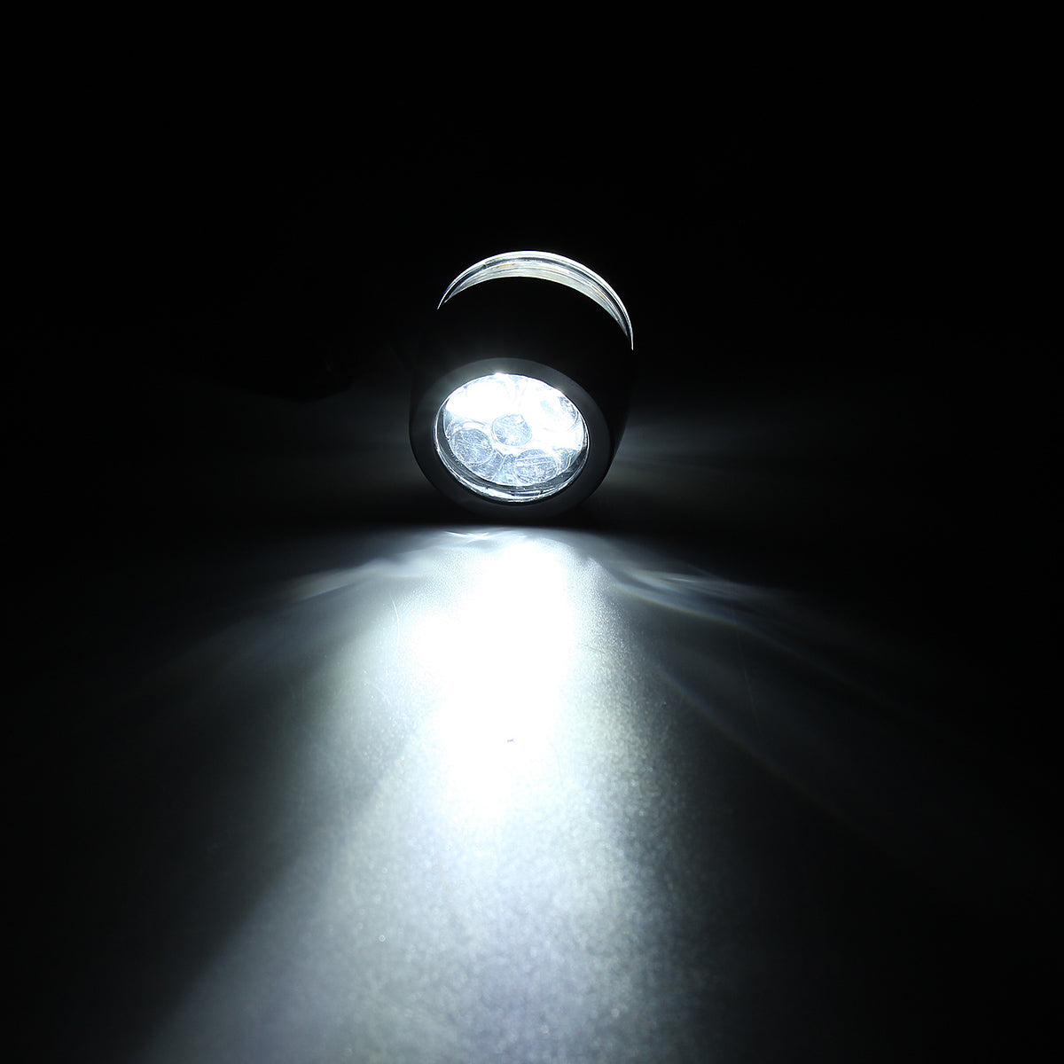 Lámpara LED impermeable de 5 luces delanteras para bicicleta + juego de linterna de seguridad trasera