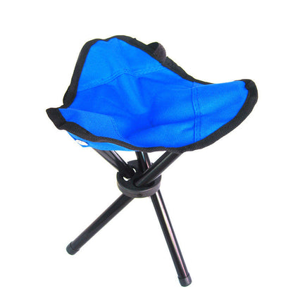 Large Three-legged Stool Fishing Stool Outdoor Portable Folding Portable Chair