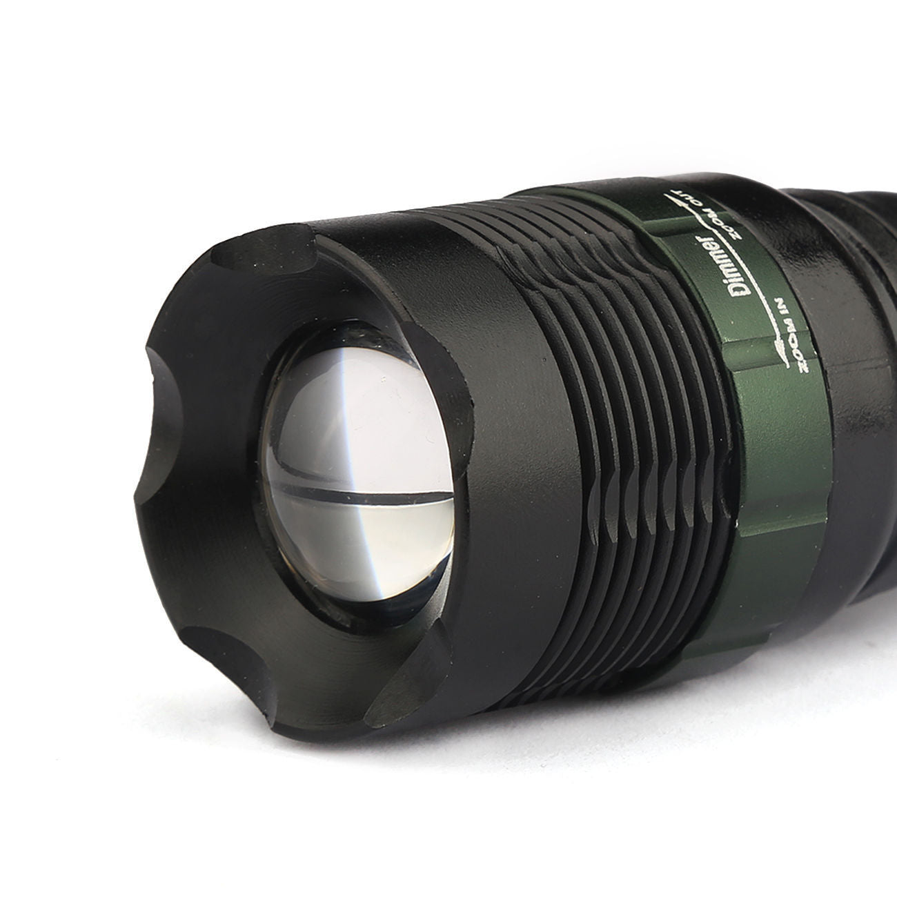 15000 Lumen Zoomable T6 LED Flashlight Torch Tactical Light Aluminum Flashlights